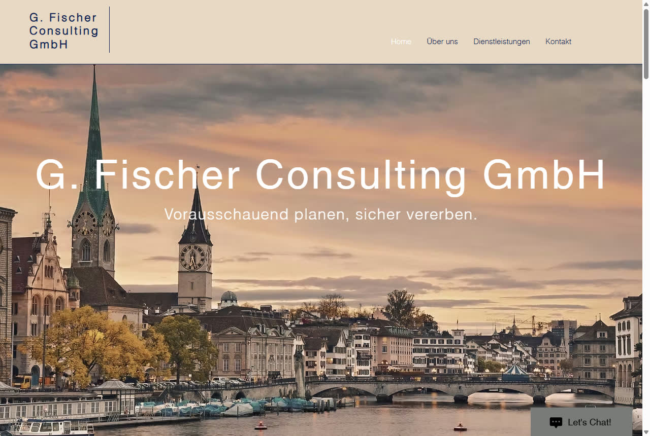 Startseite fischer-consulting.ch