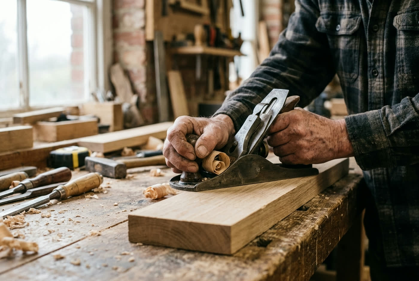 Handwerk in der Werkstatt
